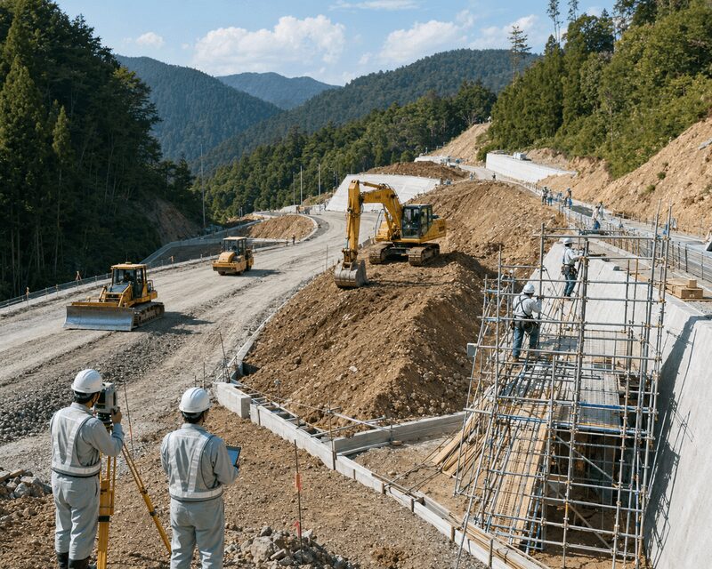 道路工事