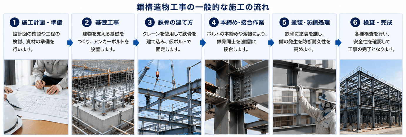 鋼構造物工事の
